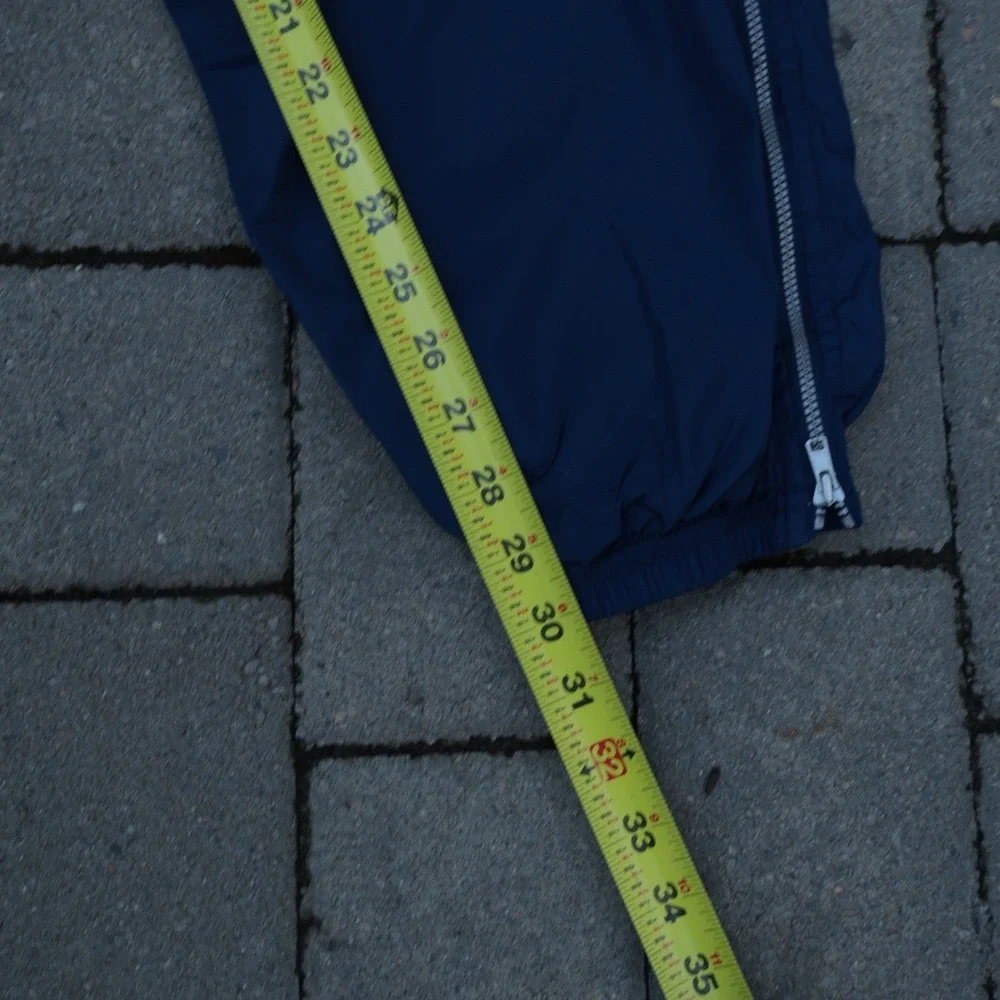 Vintage Nike Team Sports Track Pants Mens XL Blue Windbreaker Mesh Parachute